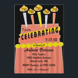 70th - 79th födelsedagsfestpersonliginbjudan inbjudningar<br><div class="desc">Denna födelsedagsfest inbjudan kan lätt skräddarsy för spelar ingen roll födelsedagår firas.  Du kan lätt ändra numrerar.  Den är festlig,  och ska roligt och dina gäster älskar den.  Original- konstverk av Jessica Weibel.</div>