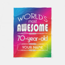 70th Bäst sagolik regnbåge för födelsedagvärldar