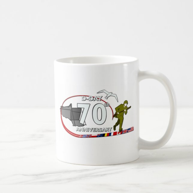 70th D-Day anniversary Kaffemugg (Höger)