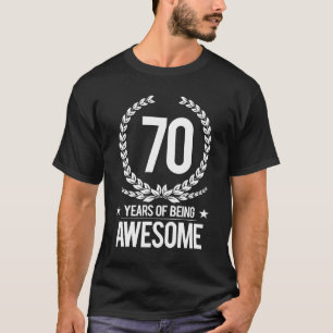 70th Födelsedag (70 år av att vara enorma) T-shirt