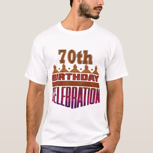 70th Födelsedagfirandegåvor Tröja (Framsida)