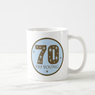70th Födelsedaggåvaidéer Kaffemugg