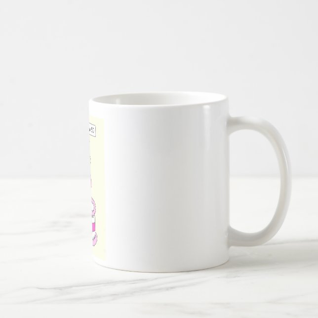 70th Födelsedaghumor för henne Kaffemugg (Höger)