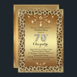 70th födelsedagsfest 70th, kunglig Cheetahguldplus Inbjudningar<br><div class="desc">70th Födelsedaginbjudan,  numrerar diamanter,  den guld- plusen för den kungliga cheetahen,  fullständigt redigerbar text,  tillbaka guld- ram
- 

Inbjudan Anniversaire,  âgelettresdiamants,  guépard,  modifierbar texteentièrement - 

Ta bort eller ändra oönskad information. Försök annat formar. 
Har frågar du som ses våra andra produkter,  för en customization. 
Tack för dina snälla kommentarer.</div>