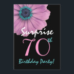 70th Nätt rosa daisy för överrrakningfödelsedag Inbjudningar<br><div class="desc">Denna rosa daisydesign är en söt och en elegant långt som inviterar folks till ett födelsedagsfestfirande för överrrakning 70th. All text är totalt anpassadet. Du kan experimentera med olika pappra typer, genom att klicka på "den inbjudanalternativ" fliken på övrerighthanden, tränga någon. Även om denna design presenteras på ett grundläggande papper,...</div>