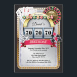 70th Poker som leker inbjudan för<br><div class="desc">Poker som leker inbjudan för födelsedag för kortkasino guld-. Inbjudan för glitter för kasinotemat åldras den guld-,  18th 20th 21st 30th 40th 50th 60th 70th 80th 90:e 100.,  något. Behaga klickar "skräddarsy den" knäppas och använder vårt designverktyg för att ändra denna mall för mer ytterligare customization.</div>