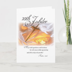 70th Religiöst liv för Jubilee, nunna, argt Kort