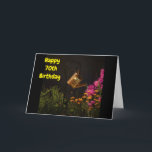 **70th** SPECIELL BIRTHDAY & SPECIELL DIG! Kort<br><div class="desc">VILKET "KORT" FÖR "FAMILJEN ELLER EN BÄSTA VÄNNE" I DITT LIV SOM DU HAR "DELAT SÅ MYCKET MED" UNDER ÅREN. HON ELLER HAN KOMMER ATT "KÄRLEK IT!" "OM" HON HAR EN UNDERBAR KÄNSLA AV "HUMOR"~~ TACK FÖR ATT HON STOPPADE AV EN AV MINA ÅTTA LAGRINGAR~</div>