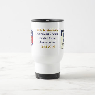 70th Travel mug för årsdag ACDHA Resemugg