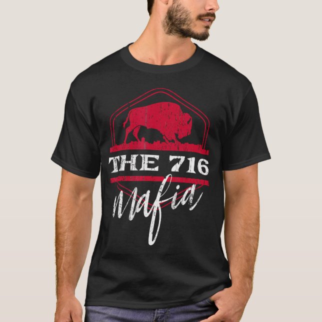 716 Buffalo Alle Tailgate Culture Wny Pride T Shirt (Framsida)