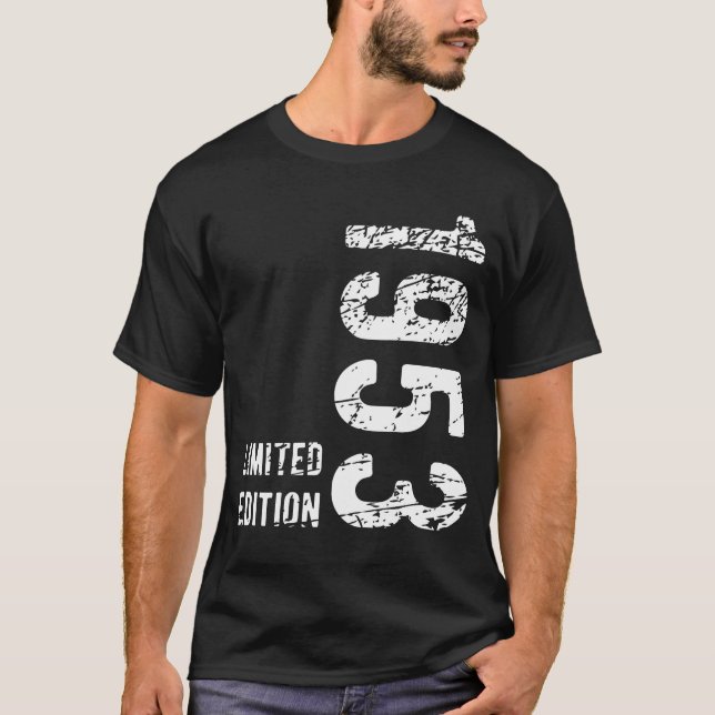 71:a födelsedag 1953 Begränsad utgåva 71 år T Shirt (Framsida)