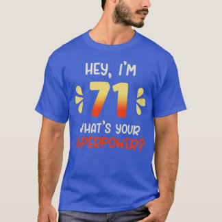 71:a födelsedagen 2 t shirt