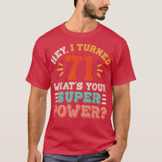 71:a födelsedagen 4 t shirt