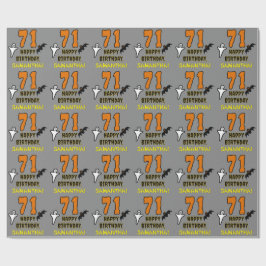 71:a födelsedagen: Spooky Halloween Theme, eget na Presentpapper