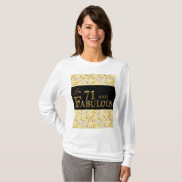 71:a födelsedagen t shirt