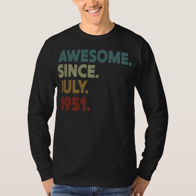 71 år gamla 71:e födelsedagen Dekoration Fantastis T Shirt (Framsida)
