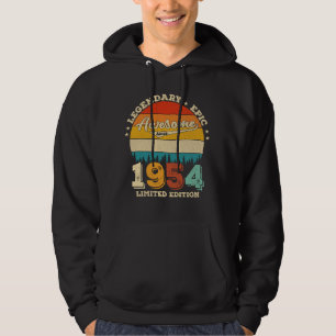 71-årig födelsedagspresent 1954 Fantastisk 71:a fö Hoodie
