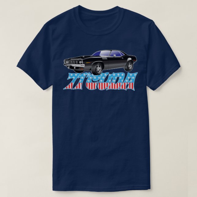 71 Cuda T Shirt (Design framsida)