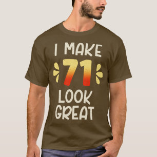 71:e födelsedagen t shirt