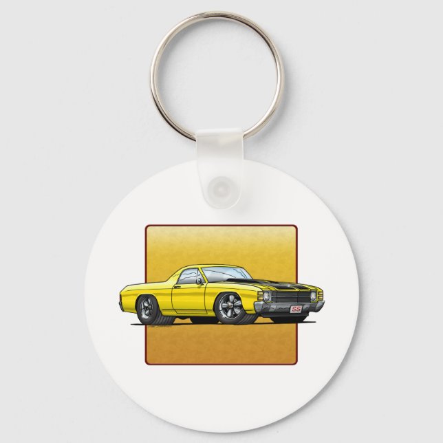 71 El Camino Nyckelring (Framsida)