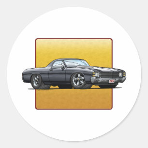71 El Camino Runt Klistermärke