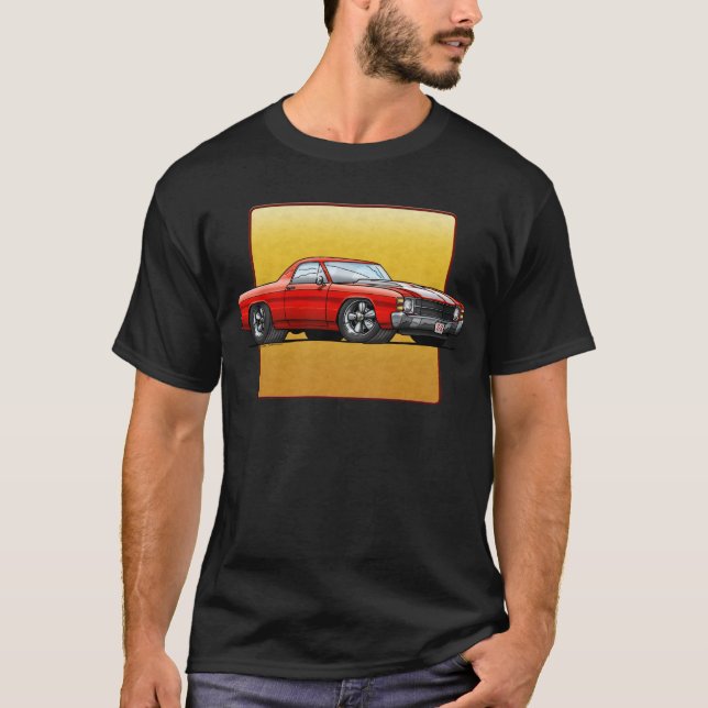 71 El Camino T Shirt (Framsida)