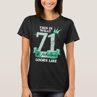 71 & Fabulous I Turcos Black Party Group Photo T Shirt