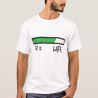 71 % LIFE Lung 50-71 Year Old Shirt 71 Birthday T Shirt