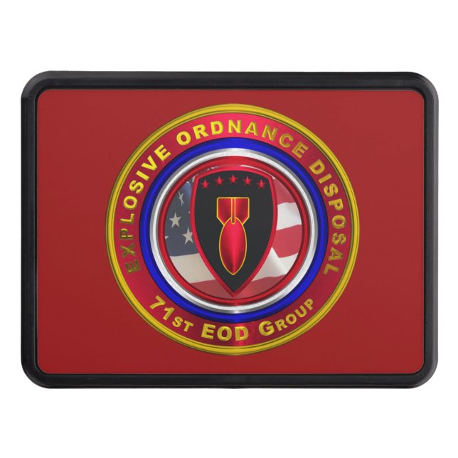 71st Explosive Ordnance Disposition Group Dragkroksskydd (Framsidan)