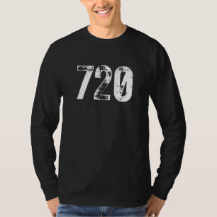 720 områdeskod Denver CO mobiltelefon områdeskod T Shirt