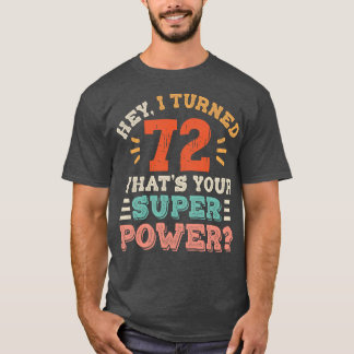 72:a födelsedagen t shirt