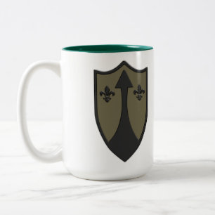 72:a ordnance Battalion Dress and Subdued Två-Tonad Mugg