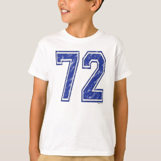 72 Anpassningsbar Jersey T Shirt