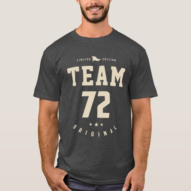 72 ÅR av ren vakenhet - 72:a födelsedagen T Shirt (Framsida)