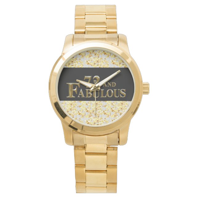 72-årsdag  armbandsur (Framsida)