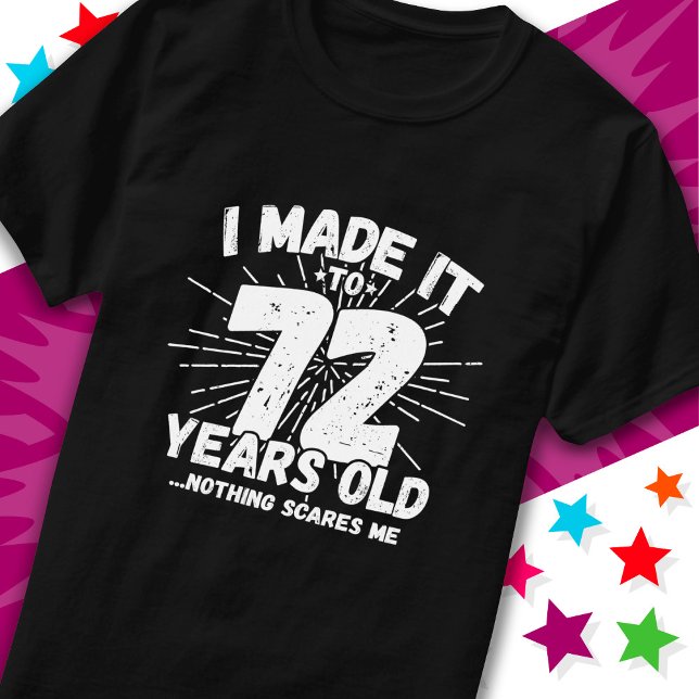72-årsjubileum, 72-årsjubileum t shirt (Skapare uppladdad)