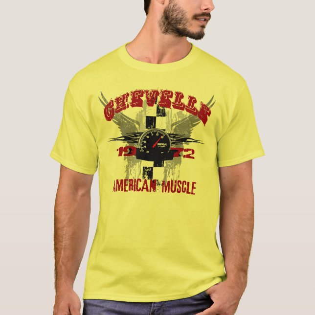 72 Chevelle Ts Tee Shirt (Framsida)