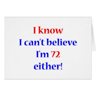 72 endera hälsningskort