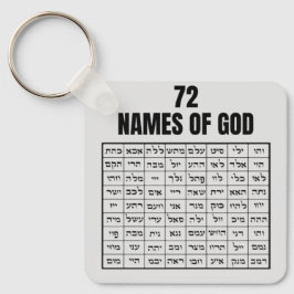 72 Names of God Nyckelring