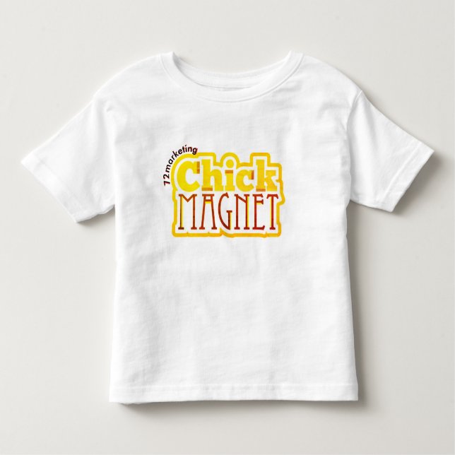 72marknadsföring Chick Magnet Påsk Vår Boys Shirt T-shirt (Framsida)