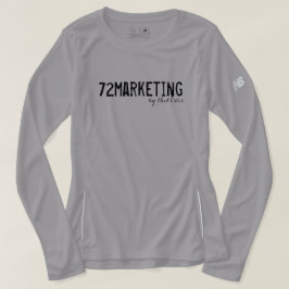 72marknadsföring namnteckning Jersey T-Shirt dam n
