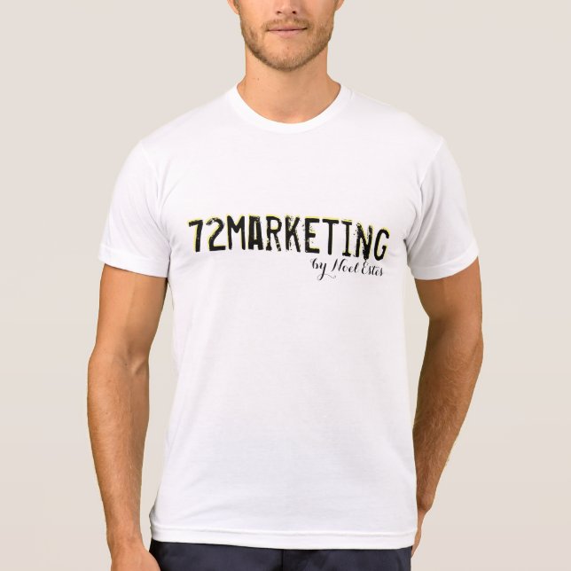 72marknadsföring namnteckning Jersey T-Shirt manar (Framsida)