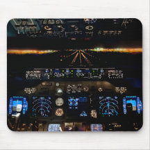 737 Flight Deck Mouse Pad