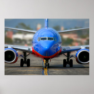 737 FLYGBOLAG POSTER