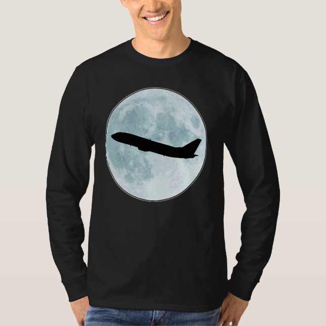 737 Passagerare Flygplan Aviation Flygplan Spottin T Shirt (Framsida)