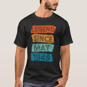 73 års ålder sedan maj 1949 73:e födelsedagen 1 t shirt