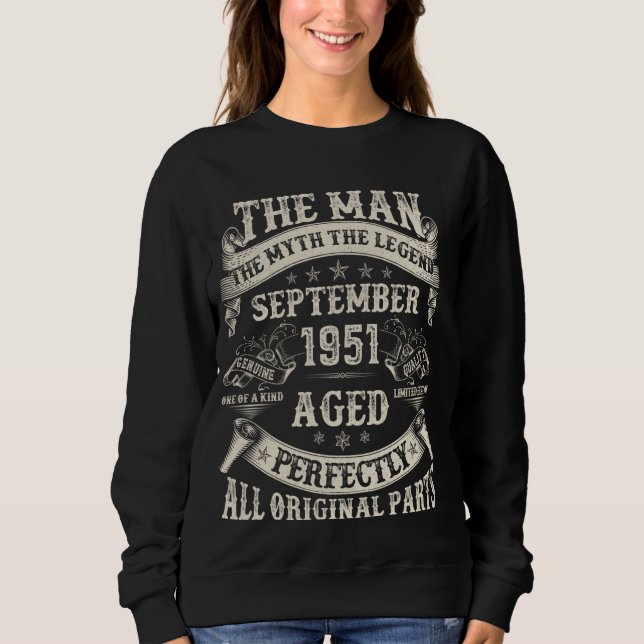 73:e födelsedagsgåvor För manar 73:e årsdagen sept T Shirt (Framsida)