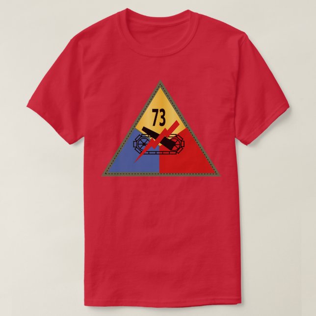 73:e Tankens bataljon SSI med xt X T Shirt (Design framsida)