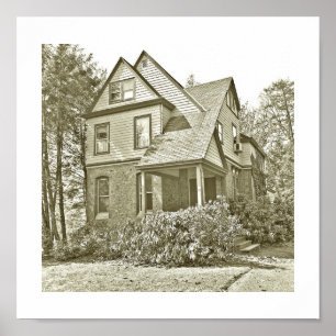 73 Highland Avenue i Kort Backe NJ Poster