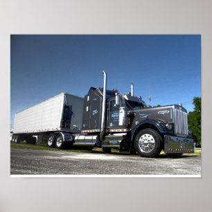 '73 Kenworth en modellera #2 Poster